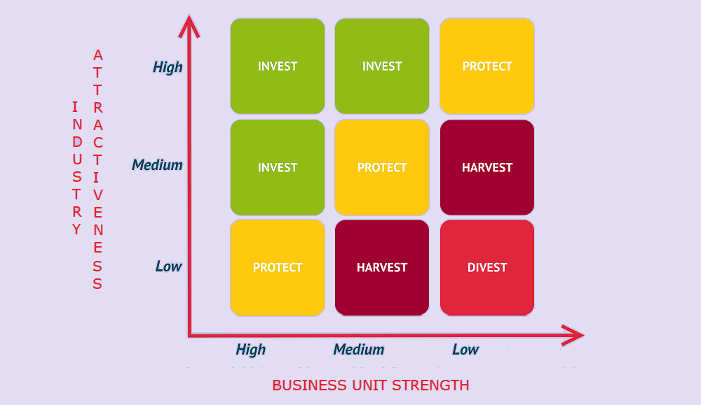 GE-McKinsey Matrix / Directional Policy Matrix - BA Theories (Business ...