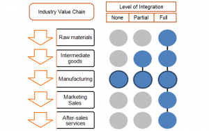 levels of vertical integration